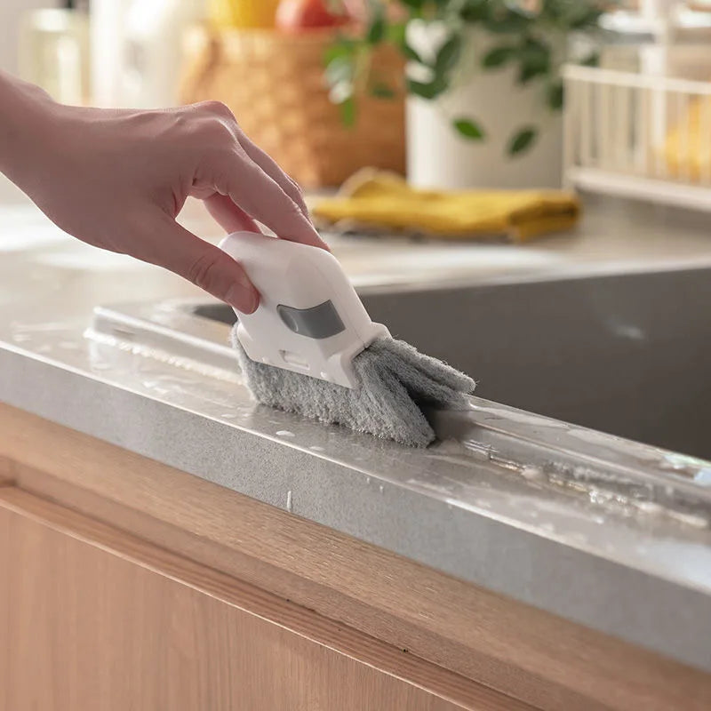 Multi-Purpose Gap & Window Cleaning Brush – Kitchen Tool