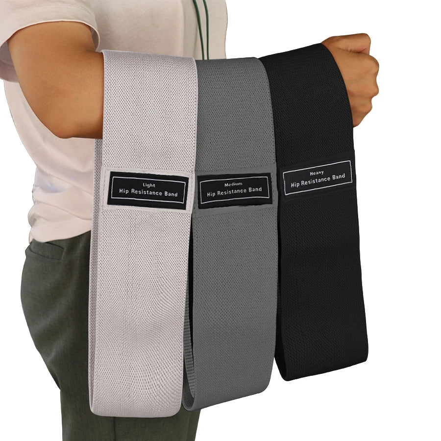 Booty Bands for Women – Fabric Elastic Resistance Loops for Glutes, Legs & Fitness Training