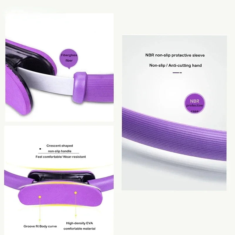 Pilates Exercise Circle – Resistance Training Ring for Yoga, Gym & Home Fitness