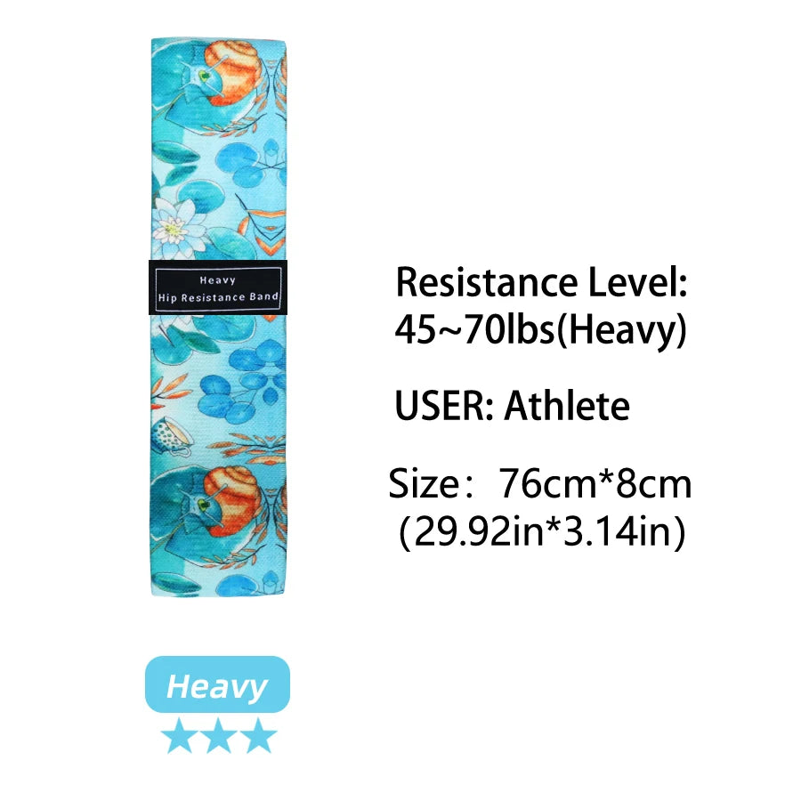 Booty Bands for Women – Fabric Elastic Resistance Loops for Glutes, Legs & Fitness Training