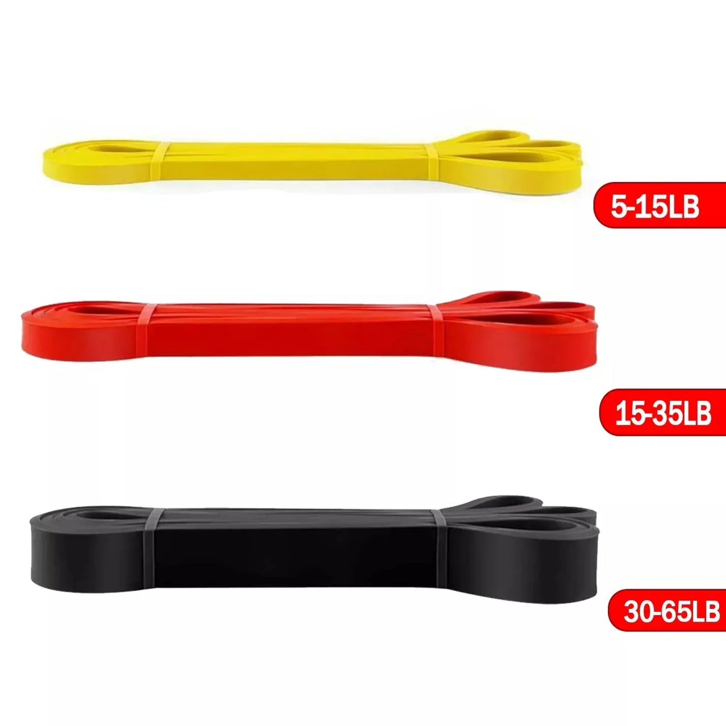 Heavy Duty Resistance Bands – 5–120lbs Strength Training Bands for Home Gym & Boxing