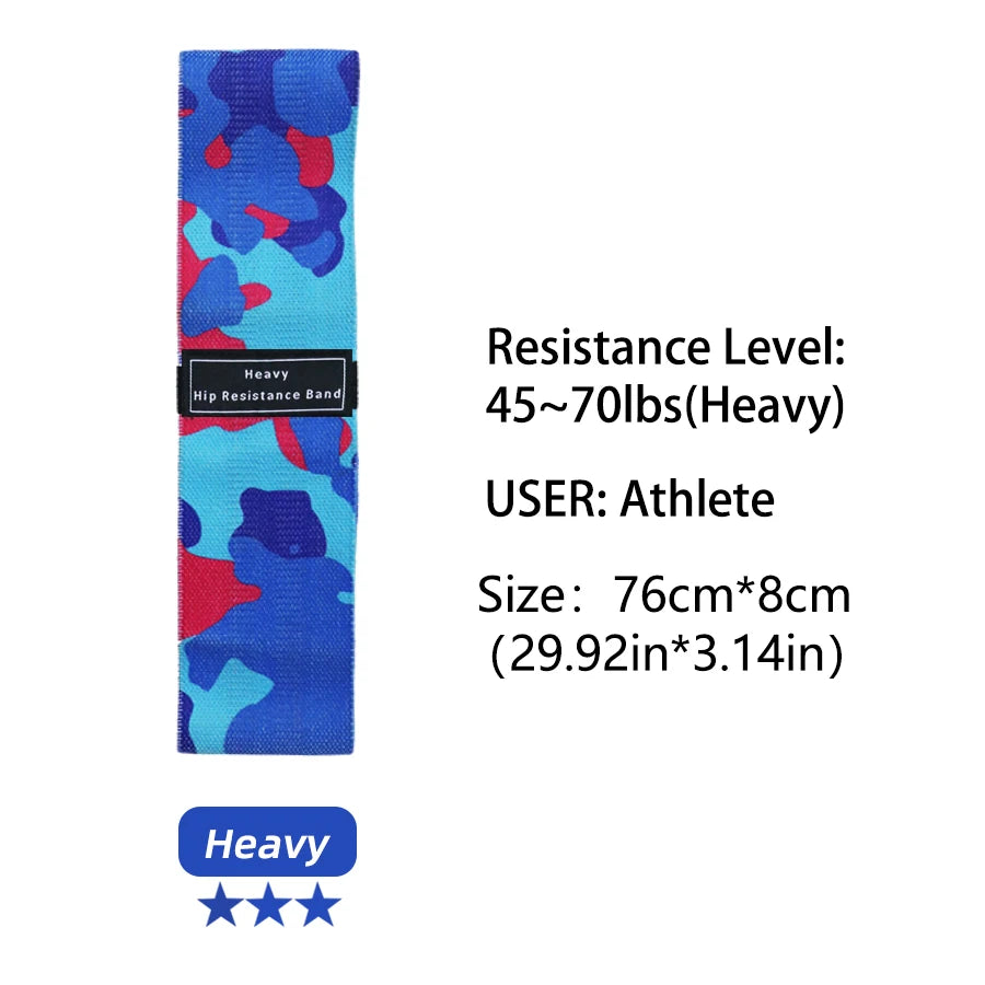 Booty Bands for Women – Fabric Elastic Resistance Loops for Glutes, Legs & Fitness Training