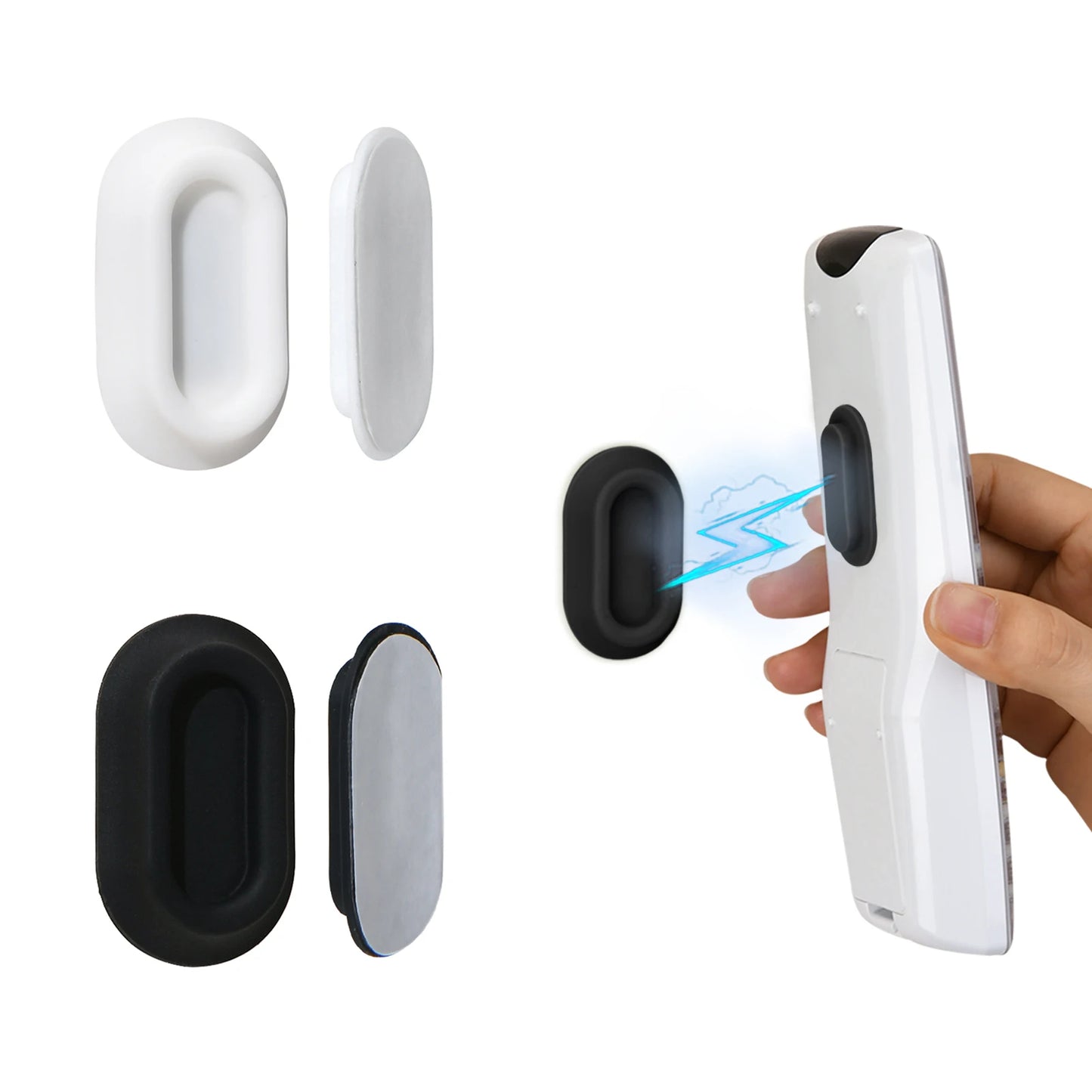 Wall Mounted Remote Control Organiser – Magnetic Self-Adhesive Storage Rack