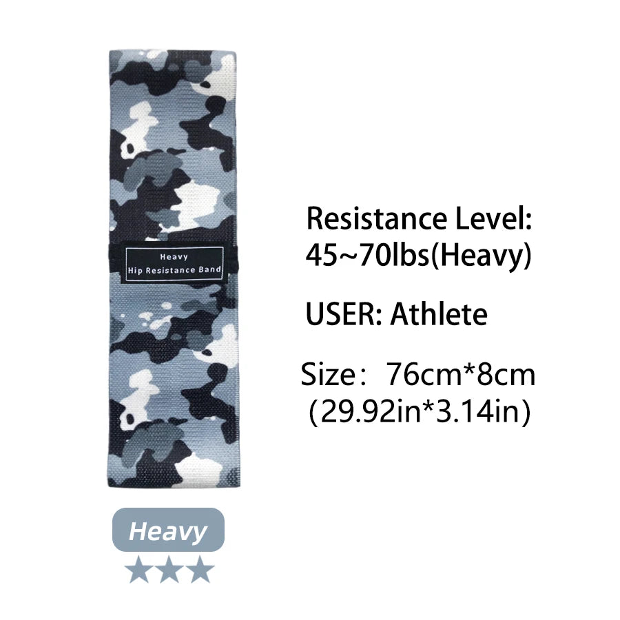 Booty Bands for Women – Fabric Elastic Resistance Loops for Glutes, Legs & Fitness Training