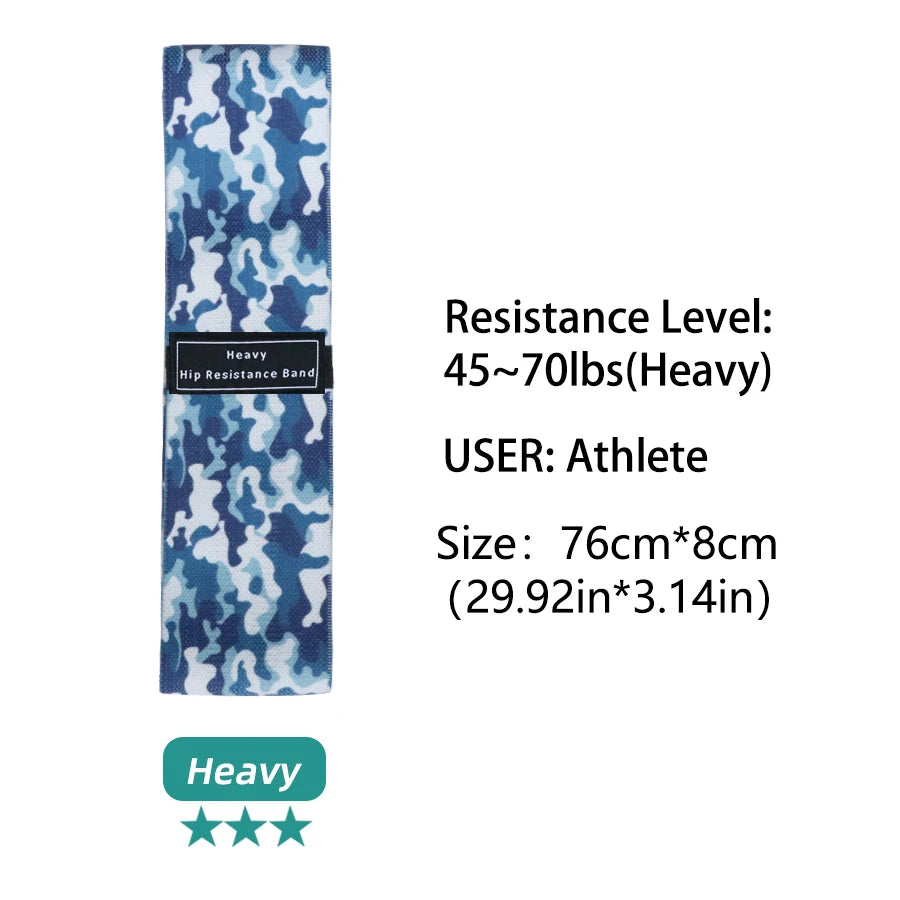 Booty Bands for Women – Fabric Elastic Resistance Loops for Glutes, Legs & Fitness Training