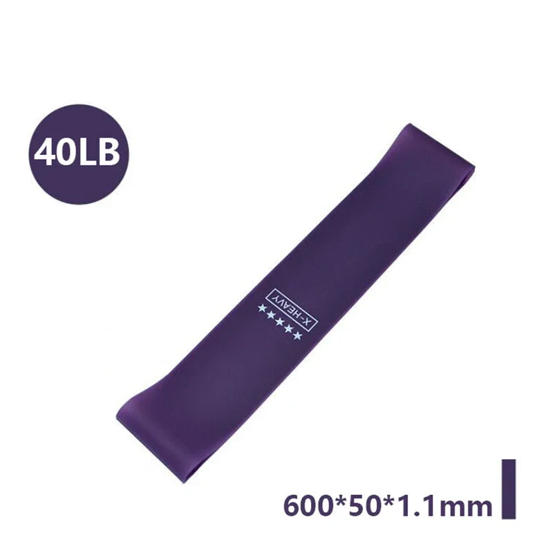 Workout Resistance Bands – Durable Rubber Exercise Loops for Gym, CrossFit & Home Fitness