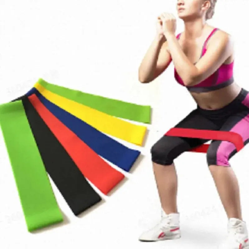 Mini Fitness Resistance Bands – Latex Stretch Circles for Strength Training & Flexibility