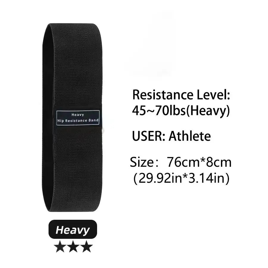 Booty Bands for Women – Fabric Elastic Resistance Loops for Glutes, Legs & Fitness Training
