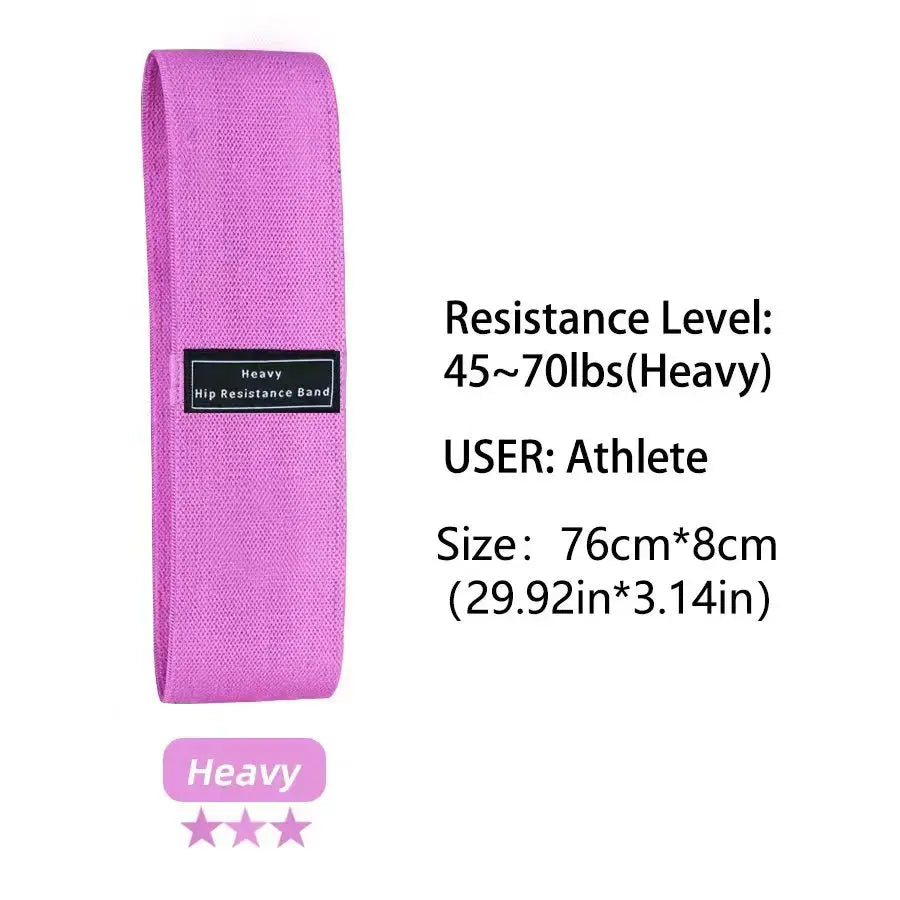 Booty Bands for Women – Fabric Elastic Resistance Loops for Glutes, Legs & Fitness Training