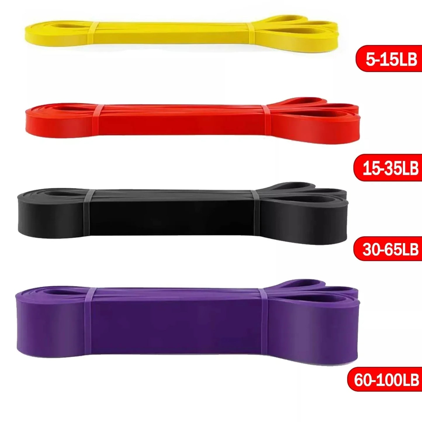 Heavy Duty Resistance Bands – 5–120lbs Strength Training Bands for Home Gym & Boxing