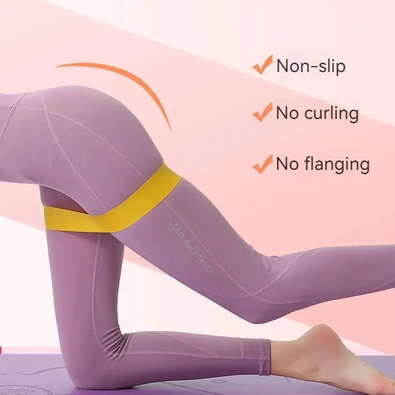 Mini Fitness Resistance Bands – Latex Stretch Circles for Strength Training & Flexibility