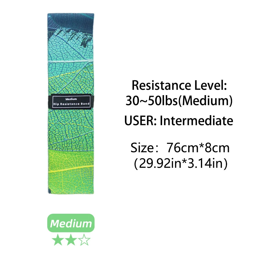 Booty Bands for Women – Fabric Elastic Resistance Loops for Glutes, Legs & Fitness Training