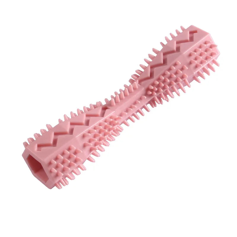 BrushiBite™ Dog Chew Toothbrush – Soft Rubber Dental Toy