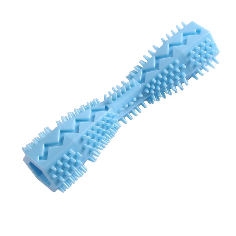 🐾  BrushiBite™ Dog Chew Toothbrush – Soft Rubber Dental Cleaning Toy