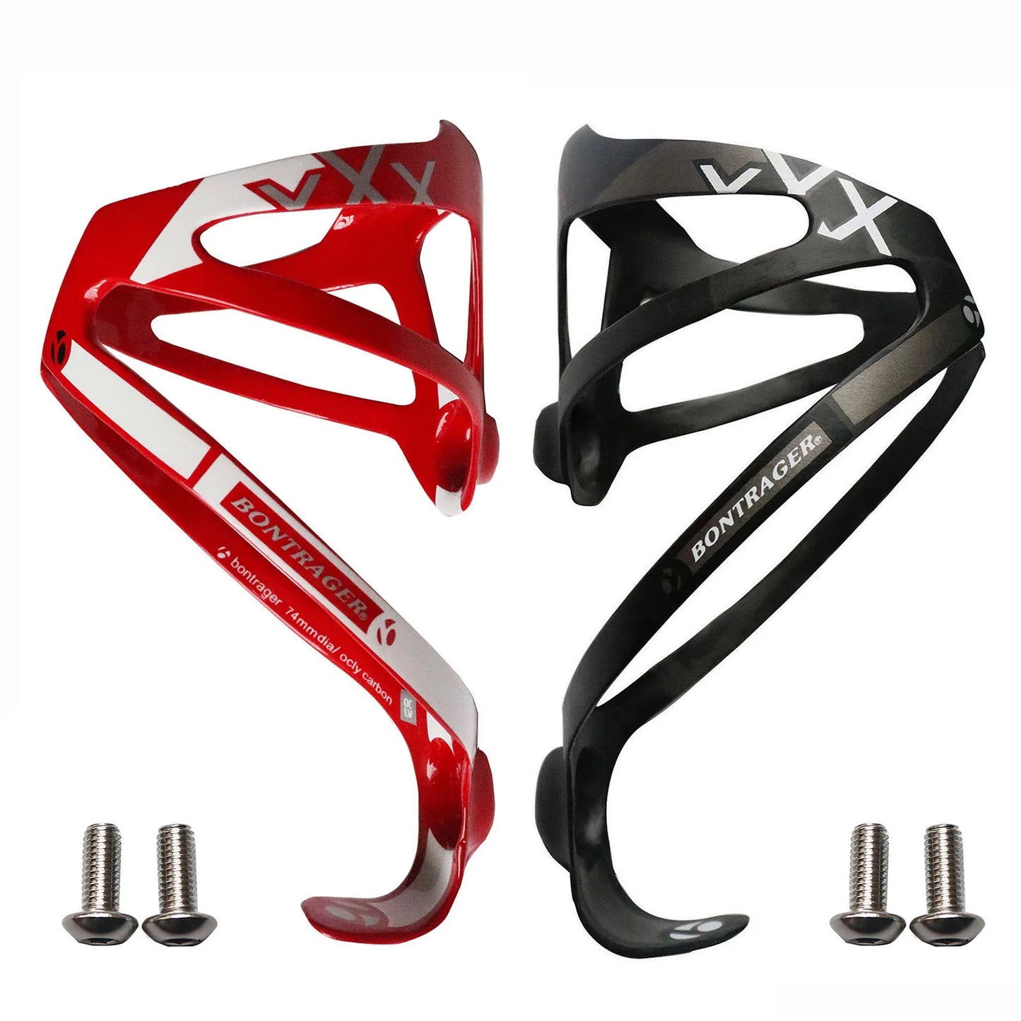 Carbon Fiber Bike Water Bottle Cage 2Pack Ultra Light MTB Road