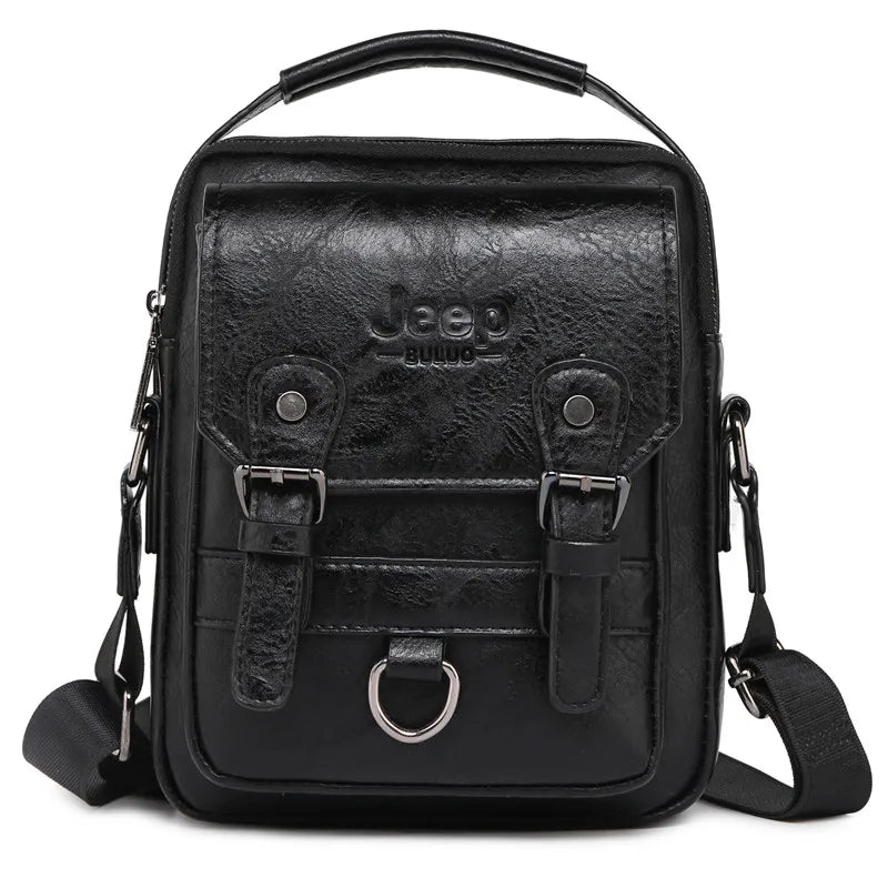 JEEP BULUO Executive Pro Leather Shoulder Bag