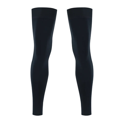 HISERWA Winter Cycling Leg Warmers Thermal Fleece Windproof MTB Road Bike