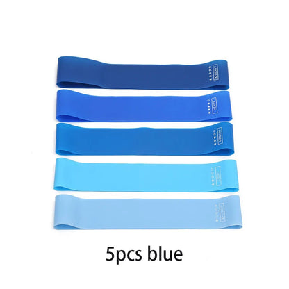 TPE Resistance Bands Set – Elastic Fitness Loops for Strength Training, Yoga & Gym Workout