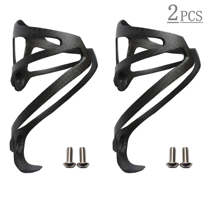 Carbon Fiber Bike Water Bottle Cage 2Pack Ultra Light MTB Road