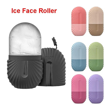 IceLuxe™ Beauty Ice Roller – Silicone Facial Cube for Glowing Skin & Tight Pores
