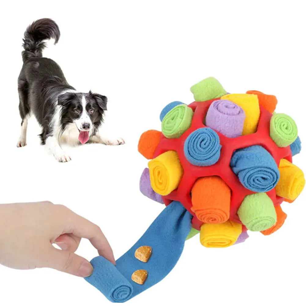 ChewSmart™ Dog Sniffing & Training Ball – Tooth Cleaning & Fun Play