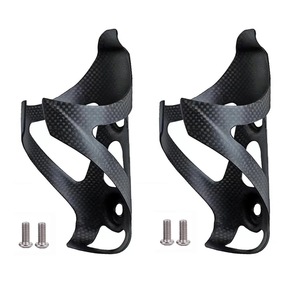 Carbon Fiber Bike Water Bottle Cage 2Pack Ultra Light MTB Road