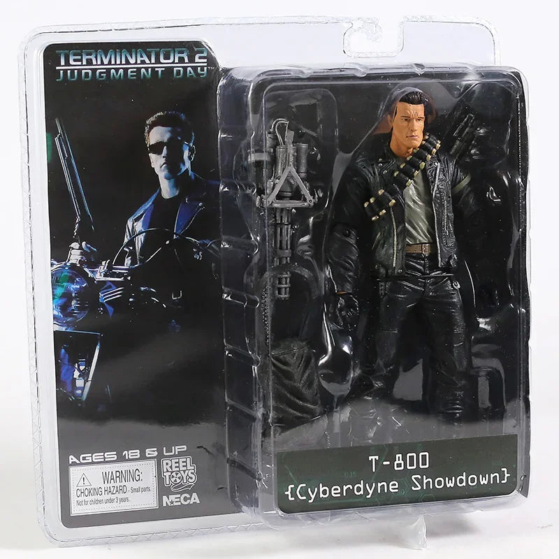 Terminator 2 T-800 NECA Action Figure 7" Arnold Schwarzenegger Collectible Model