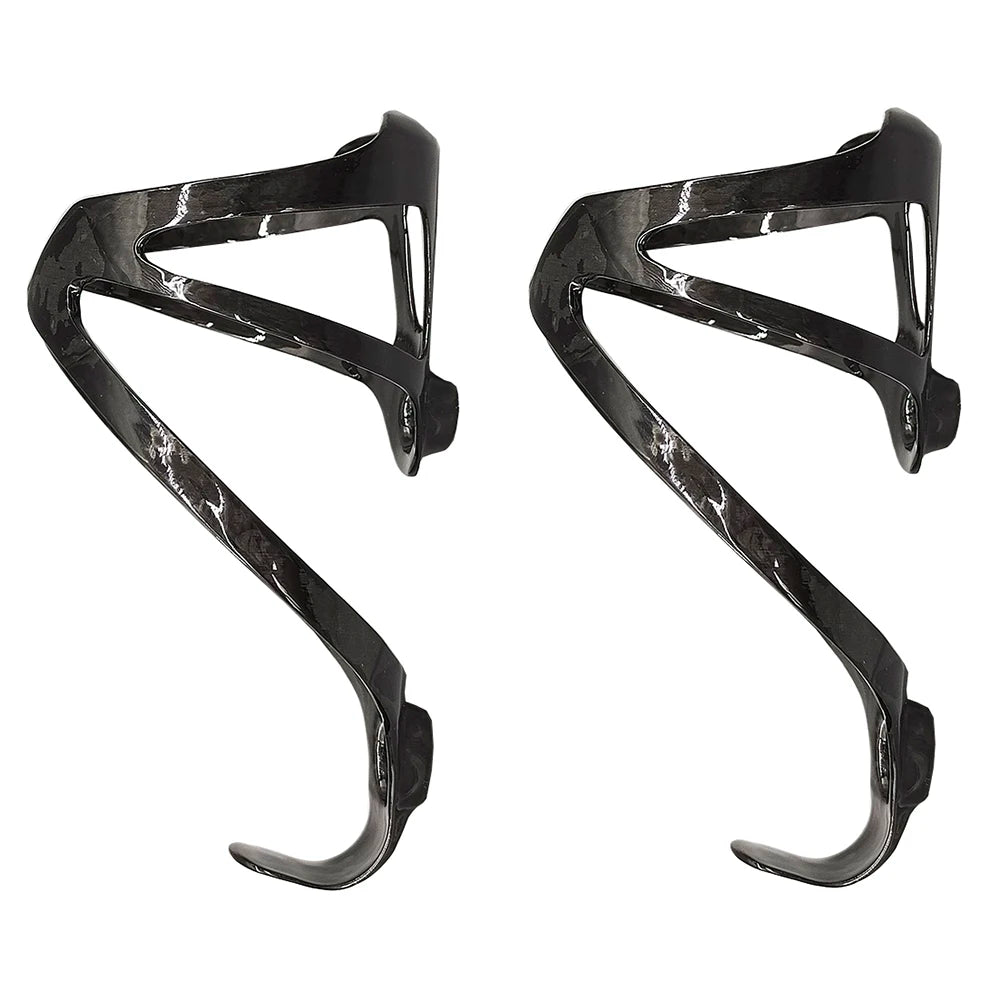 2PCS UD Carbon Fiber Bike Bottle Cage Ultralight MTB Road Water Holder