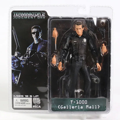 Terminator 2 T-800 NECA Action Figure 7" Arnold Schwarzenegger Collectible Model