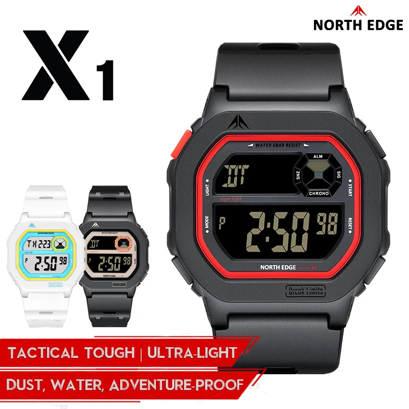 ChronoSquare X1 Digital Sportswatch