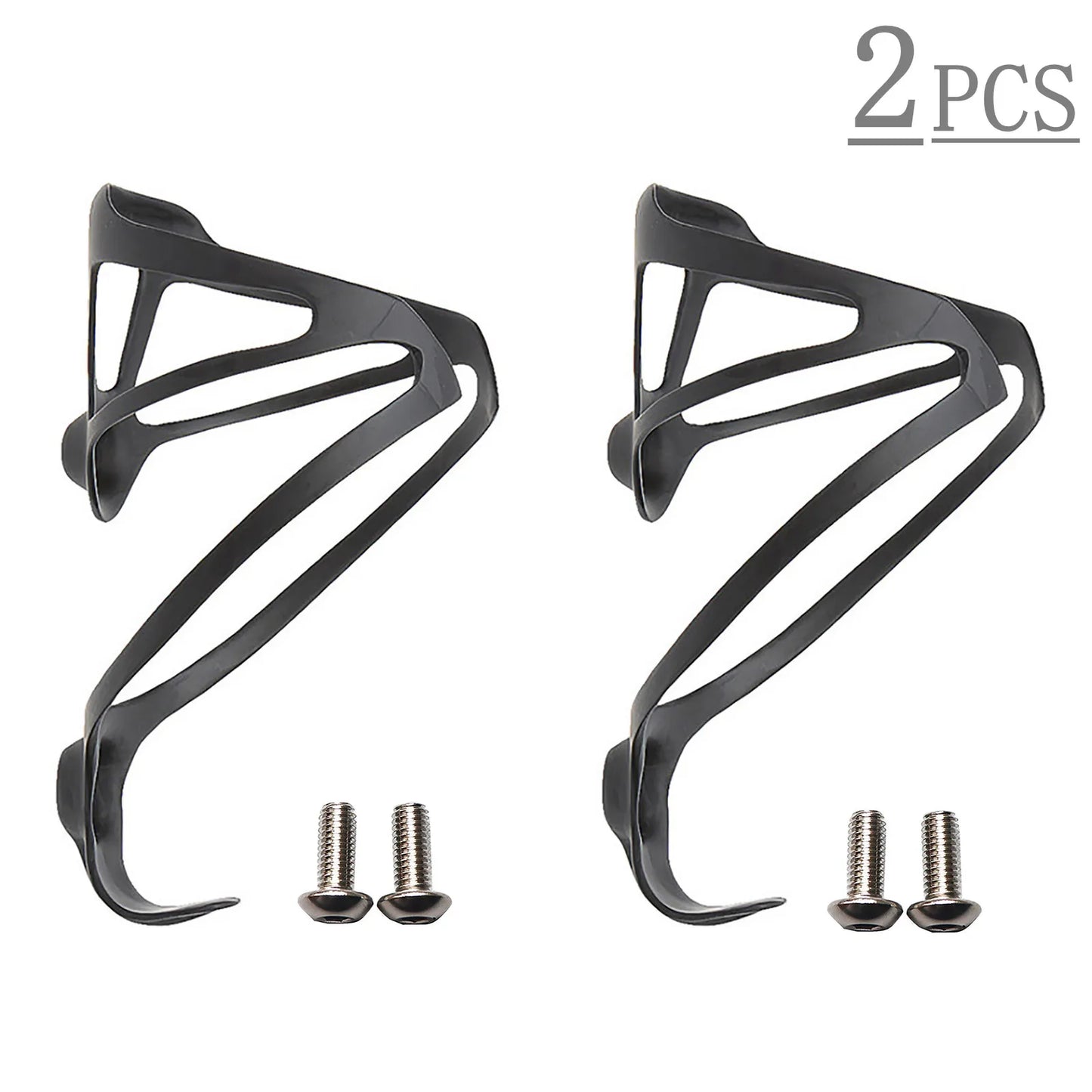 Carbon Fiber Bike Water Bottle Cage 2Pack Ultra Light MTB Road