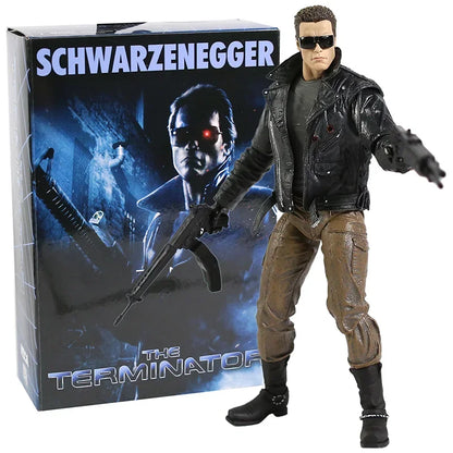Terminator 2 T-800 NECA Action Figure 7" Arnold Schwarzenegger Collectible Model