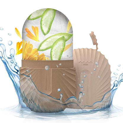 IceLuxe™ Beauty Ice Roller – Silicone Facial Cube for Glowing Skin & Tight Pores