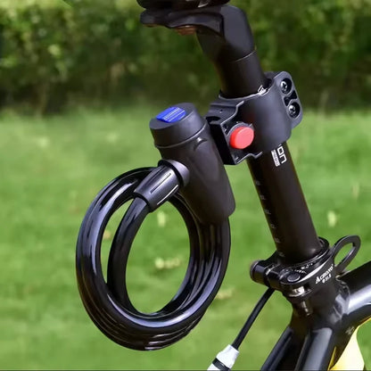 Heavy Duty Bicycle Chain Lock – Anti-Theft Metal Bike Lock with Keys for Maximum Security