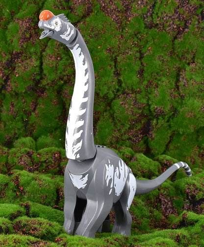 Jurassic Dinosaur Building Blocks Titanosaurus DIY Mini Model Bricks for Children