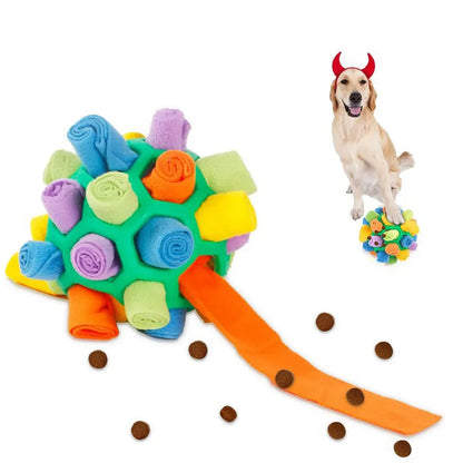 ChewSmart™ Dog Sniffing & Training Ball – Tooth Cleaning & Fun Play
