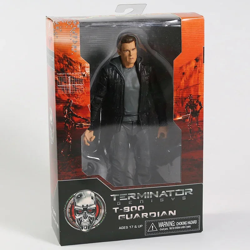 Terminator 2 T-800 NECA Action Figure 7" Arnold Schwarzenegger Collectible Model