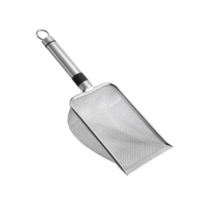 😺 2CleanPaw™ Metal Cat Litter Scoop – Rust-Resistant, Ergonomic & Heavy-Duty
