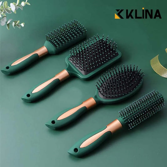KLINA Air Cushion Hairbrush – Scalp Massage & Detangling Comb