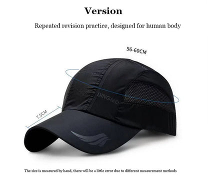 👉 "Quick Dry Sports Cap 2024 | Men & Women"