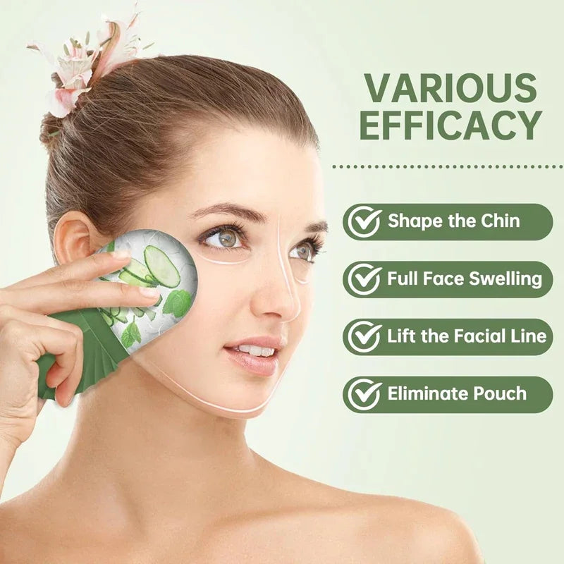 IceLuxe™ Beauty Ice Roller – Silicone Facial Cube for Glowing Skin & Tight Pores