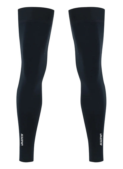 HISERWA Winter Cycling Leg Warmers Thermal Fleece Windproof MTB Road Bike