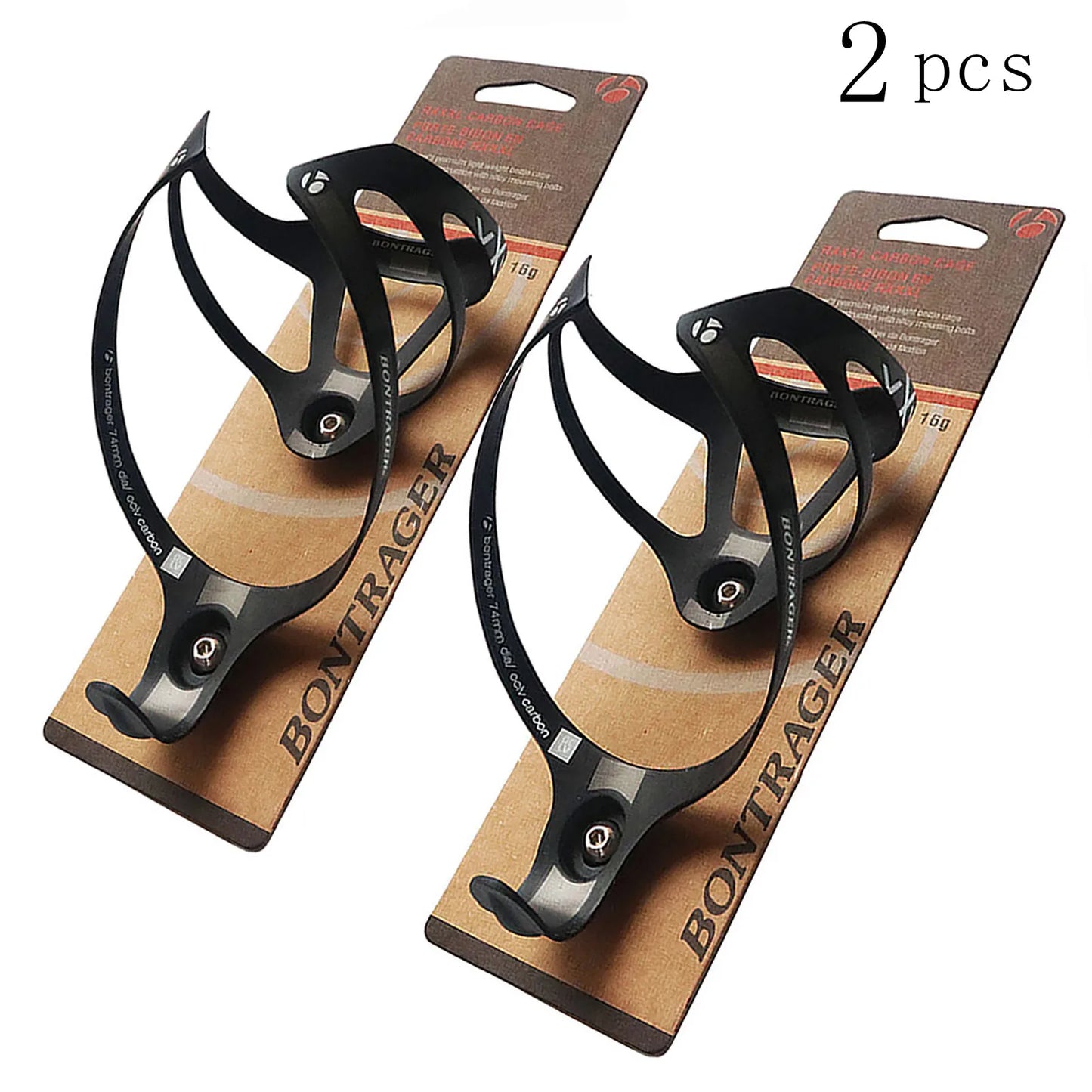 Carbon Fiber Bike Water Bottle Cage 2Pack Ultra Light MTB Road