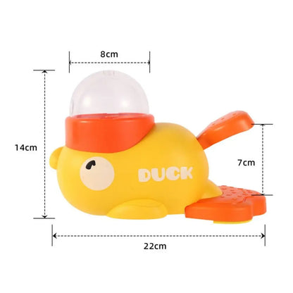 Interactive Dog Feeder Toy with Press-to-Dispense Snack Function