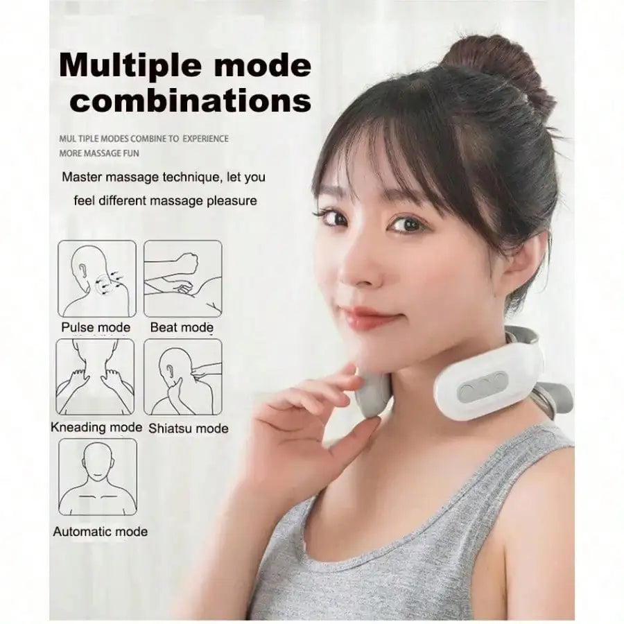 🌿 2. RelaxPro™ USB Rechargeable Neck & Shoulder Massager