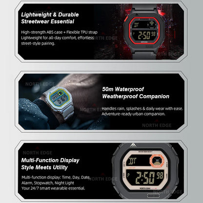 ChronoSquare X1 Digital Sportswatch