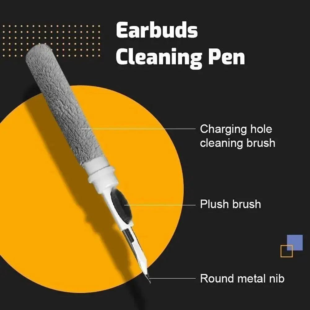 Bluetooth Earphones Cleaning Pen – Headset & Keyboard Cleaner Set