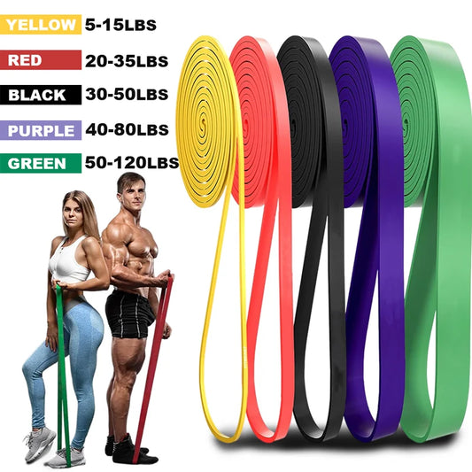 Heavy Duty Resistance Bands – 5–120lbs Strength Training Bands for Home Gym & Boxing