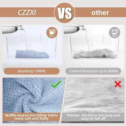 Tower Textured dry hair cap 9.8 "X 25.5" absorbent hair towel wrap for button-down women