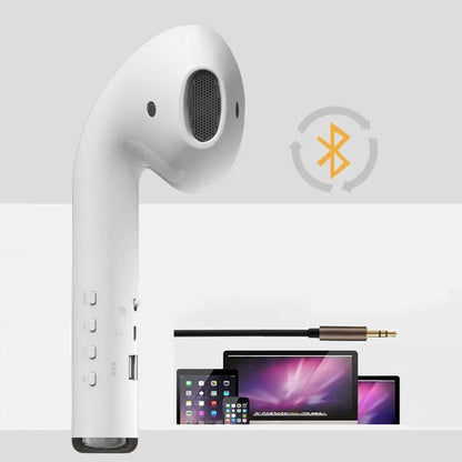 Giant Headphones Bluetooth Speaker – Portable Wireless Music & FM Radio